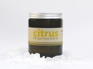 Hantverksljus med doft av Citrus